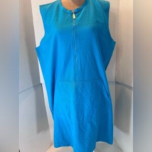 Tropical Escape Vibrant Teal Beach coverup